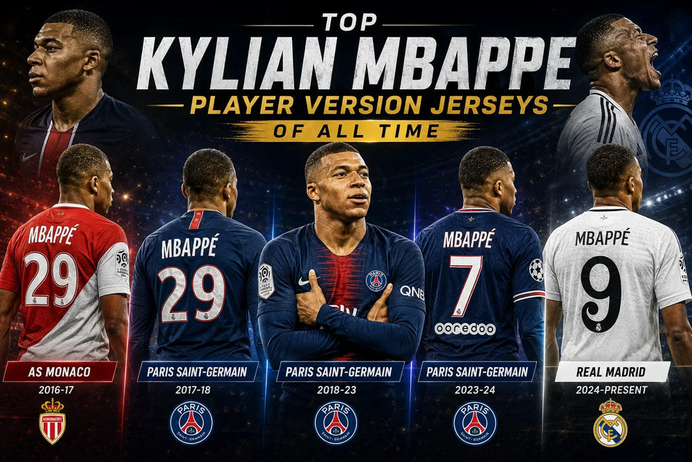 Top Kylian Mbappe Player Version Jerseys of All Time