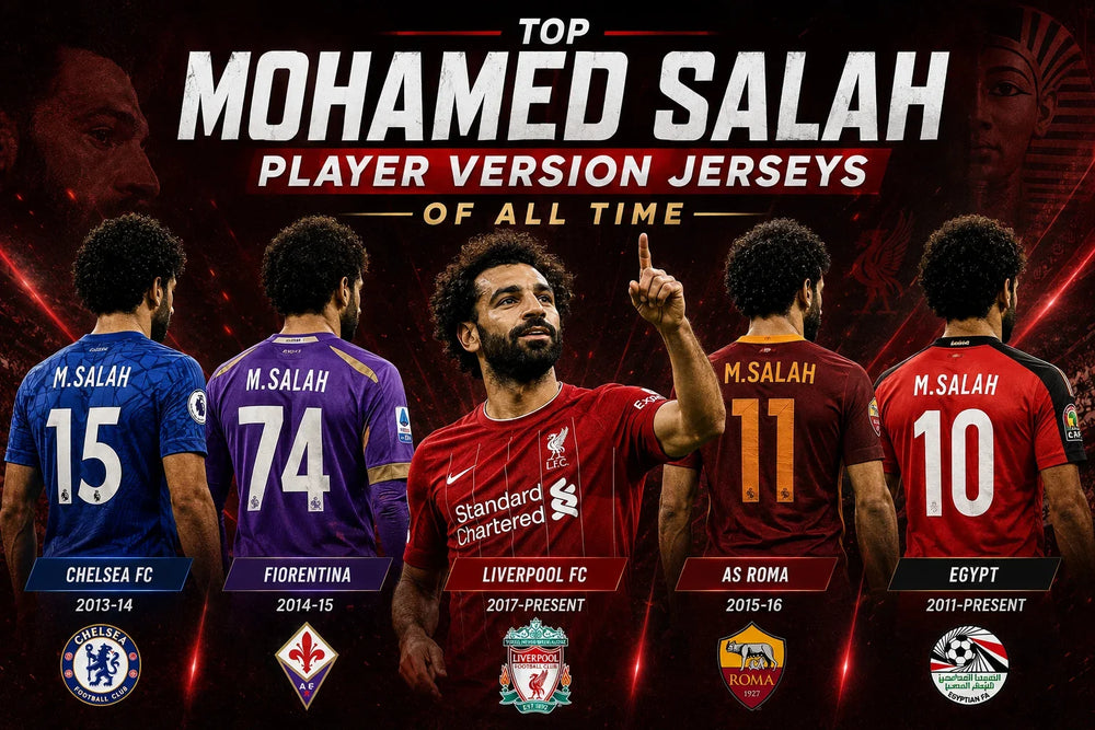 Top Mohamed Salah Player Version Jerseys of All Time