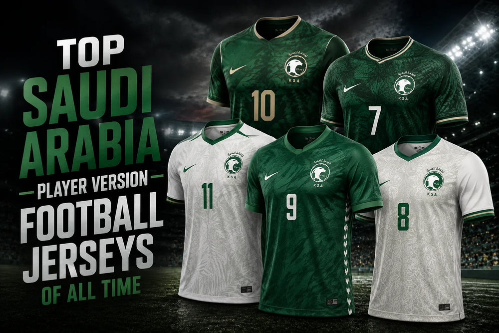 Top 10 Saudi Arabia Player Version Football Jerseys in History