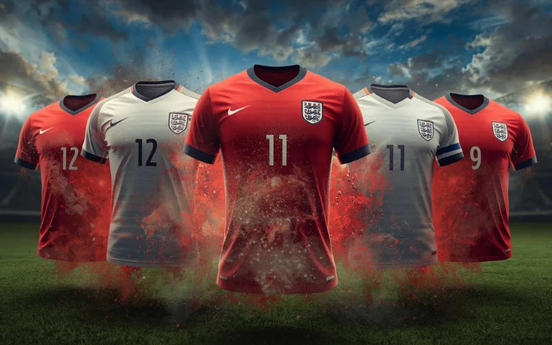 Top 10 Best England Player Version Football Jerseys of All Time