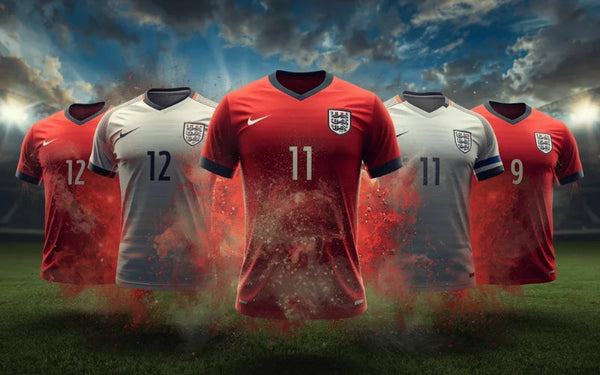 Top 10 Best England Player Version Football Jerseys of All Time
