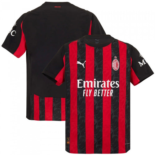 AC Milan 2025/26 Home Jersey - Player Version
