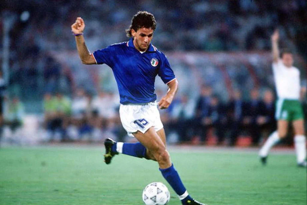 2. Italy 1990 Player Version Home Jersey