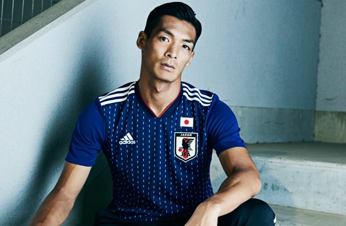 9. Japan 2018 Player Version Home Jersey