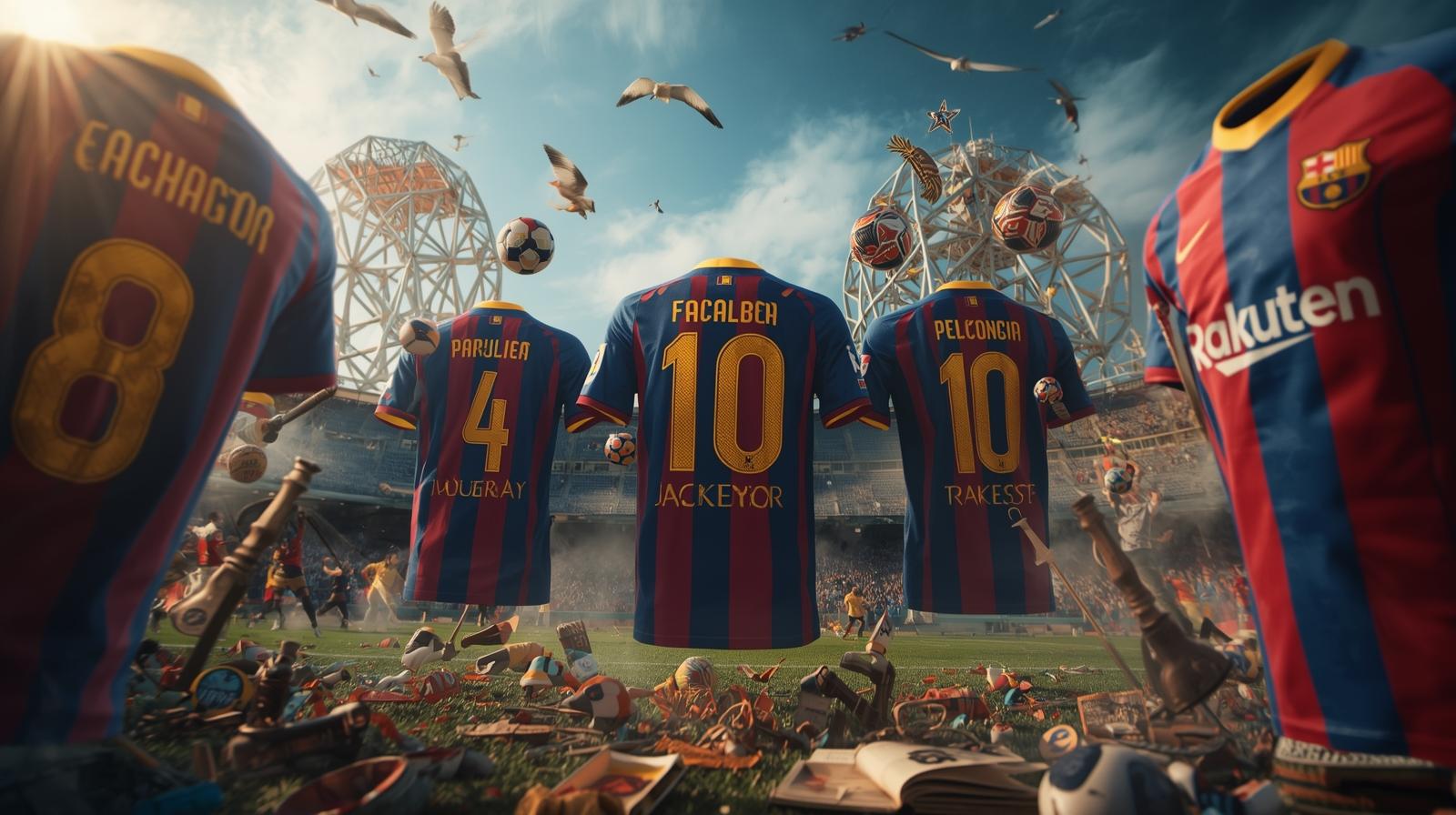 Top 10 Best FC Barcelona Player Version Football Jerseys of All Time